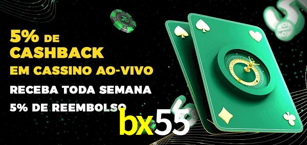 Promoções do cassino ao Vivo bx55